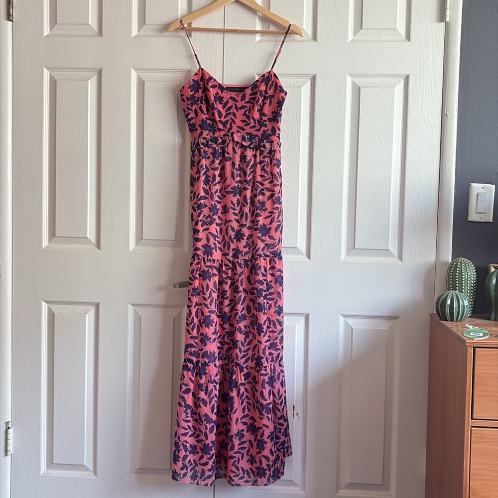 House of Harlow 1960 Eliana Dress in Pink Floral - Picture 5 of 12